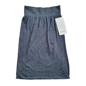 NWT Lululemon Boulevard Bliss Heathered Blue Athletic Skirt Sz 6